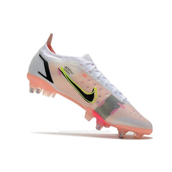 Nike Mercurial Vapor Elite SG Pro Rawdacious Blanco Rojo Rosado